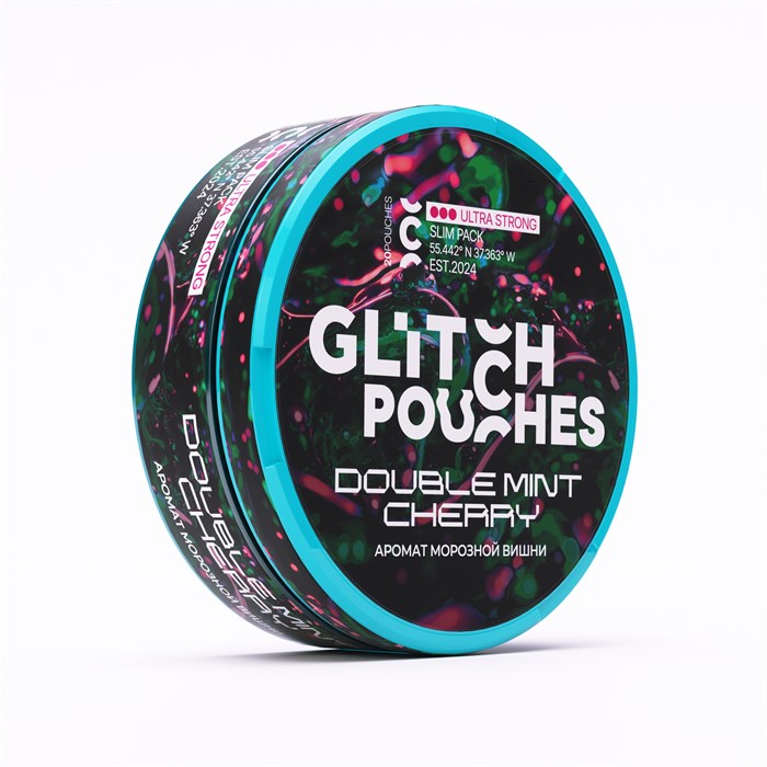 Табак жевательный Glitch Pouches - Double mint cherry ULTRA STRONG 2LSBFpbkh3BzSTCB13AEr0 - фото 1187