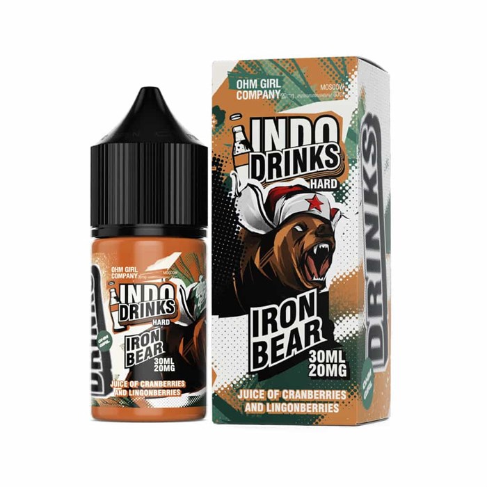 IndoDrinks - Iron Bear 30мл Hard ueisa457gS1fcegTlP5tu0 - фото 1237