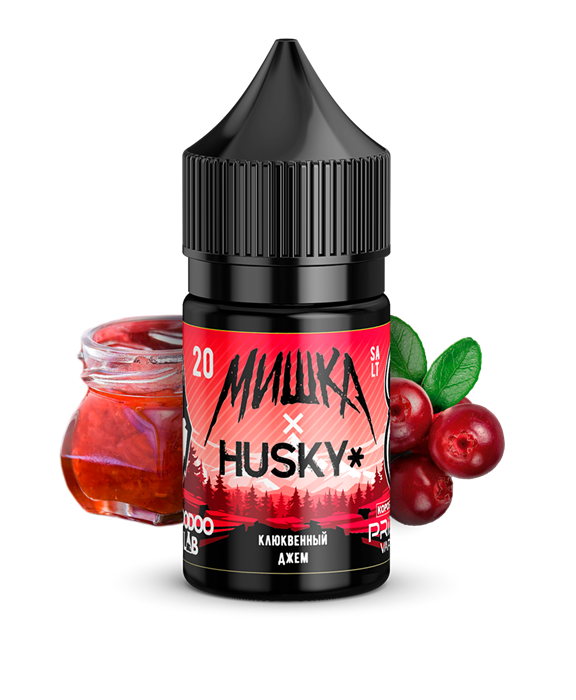 МИШКА HUSKY - Клюквенный джем 30мл 20strong HgAV5avLiQrxaSDOMcwv-1 - фото 1590