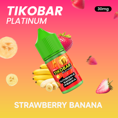 TIKOBAR PLATINUM Salt - Strawberry Banana 30мл 20 mW86Jpvjh6UO2MBPa64cv3 - фото 1637