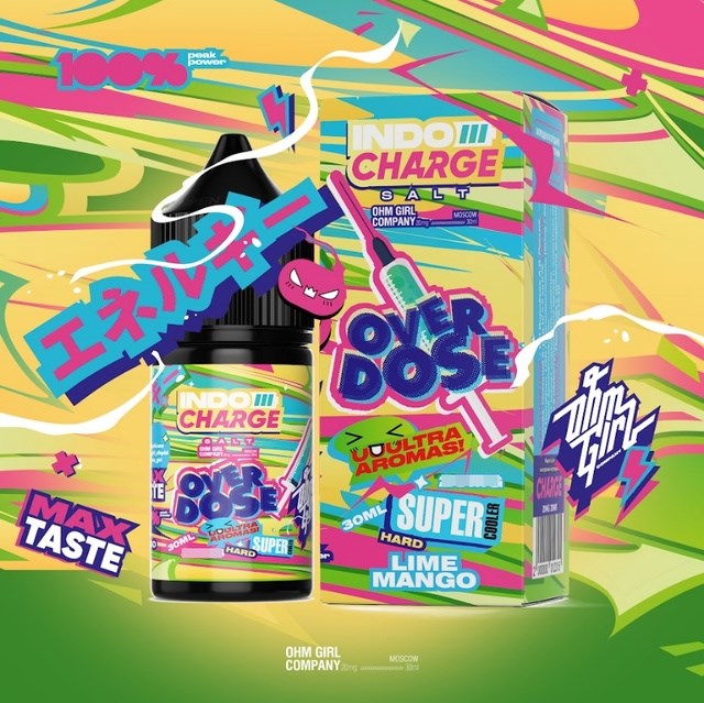 Indo Charge Ice - Overdose 30мл 20 tv7pAngQjRkyvc0esDg3M3 - фото 2239