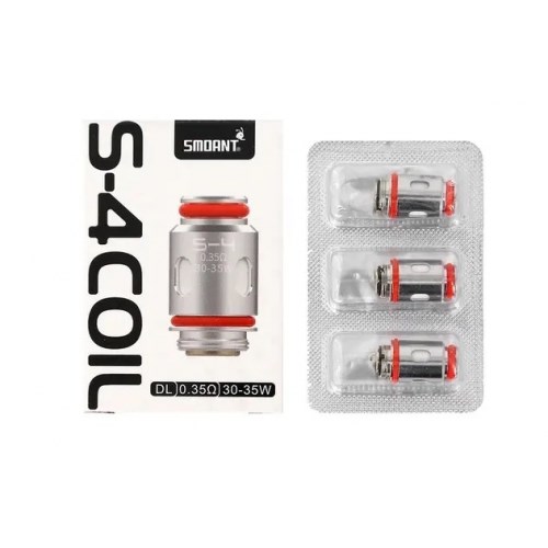 Smoant S-4 Coil 0,35ohm (1 шт) Hs7v2NYNh2cm8ncCuM8sh3 - фото 2742