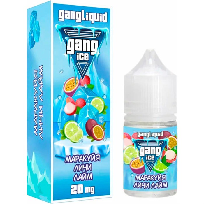 Gang ICE - Маракуйя Личи Лайм 30мл Strong E4JbI2mZjf6zfL52RE4E03 - фото 327