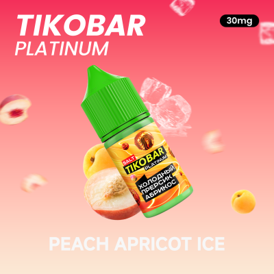 TIKOBAR PLATINUM Salt - Peach Apricot ice 30мл 20 47fcWLDYjXZZgXW15wyGV2 - фото 3445