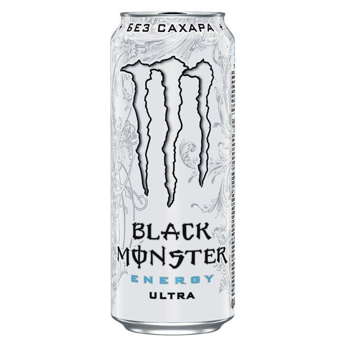 Monster Energy Ultra White 500мл (Ирландия) 18S49R7kiXSi8RbGbX31Q0 - фото 3608