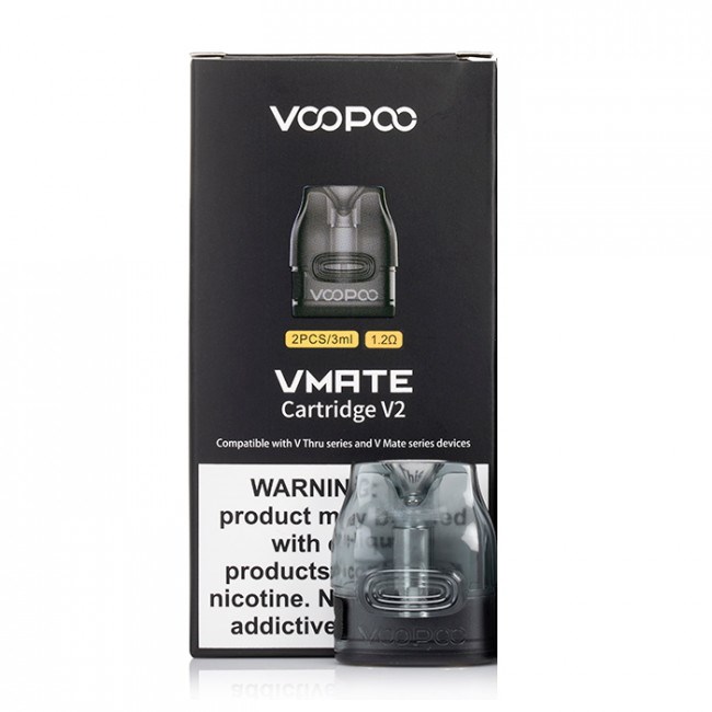 Voopoo VMATE Cartridge V2 Black 1.2Ω (1шт) 2RDEzYNjjGxA-r-eVUUaE3 - фото 4006