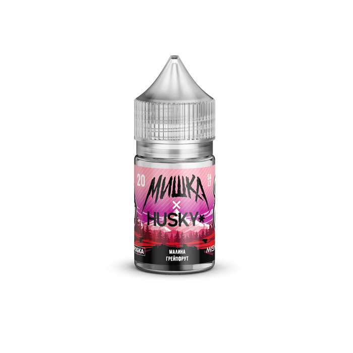 МИШКА HUSKY - Малина-Грейпфрут 30мл 20strong Q155Ncumjk-dcp5x4n66X0 - фото 4124