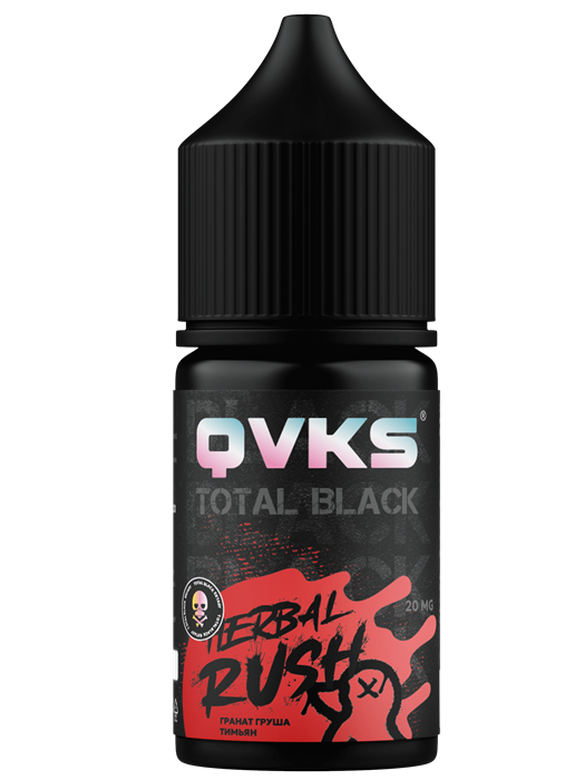 QVKS TOTAL BLACK - Гранат Груша Тимьян 13мл wGkbAbLqhqpGvn7fpt04W0