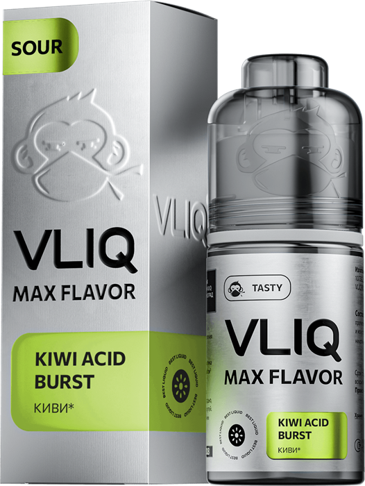 Max Flavor Sour - Киви Kiwi Acid Burst 12мл rEk8VS8HiPCCc-3GBWzTP0