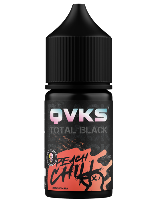 QVKS TOTAL BLACK - Персик Мята 13мл 3ylDyd1-iQSn-k8SVmsUS0