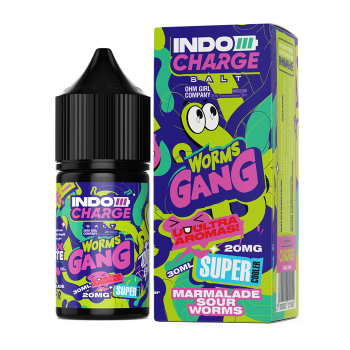Indo Charge Ice - Worms Gang 30мл HARD wVuh1xAqjZA2DTXyt5nOz3 - фото 491