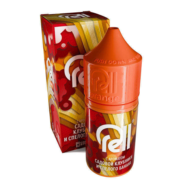 RELL ORANGE - Strawberry Banana 14мл UTDgM8L9ix8EcpeMdOk0r0