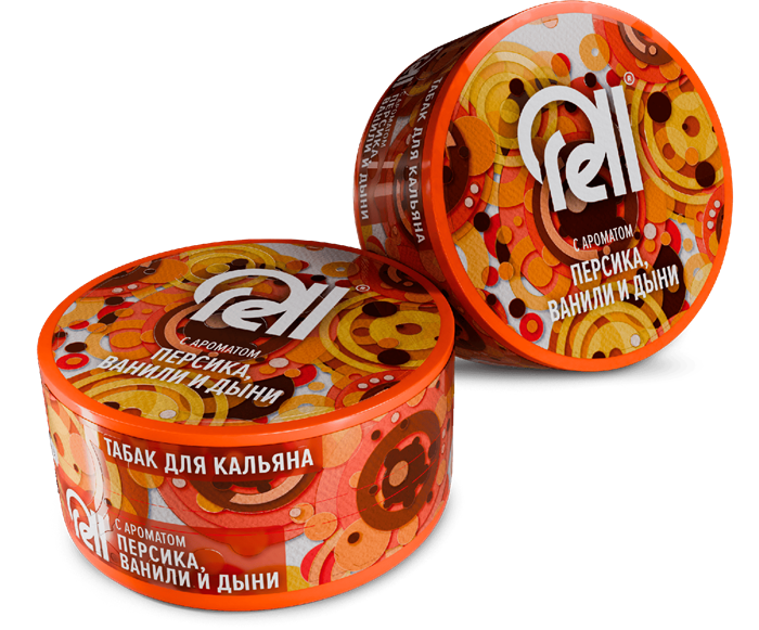 Табак для кальяна RELL Персик, ваниль и дыня, 25 гр. qZN2qLtUiiAUCu9Pe65gE3