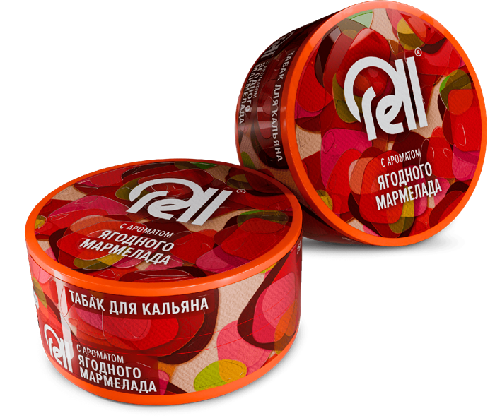 Табак для кальяна RELL Ягодный мармелад, 25 гр. 09DKV9augJwFBMQH64GEf1