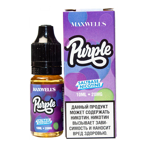 Maxwells SALT - Purple 10мл 20 EASmGQK6iKxtRBIz1vMWq0 - фото 767