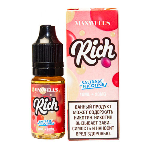 Maxwells SALT - Rich 10мл 20 -dIEgqvNhPG0Gvv1UfUgA3 - фото 945