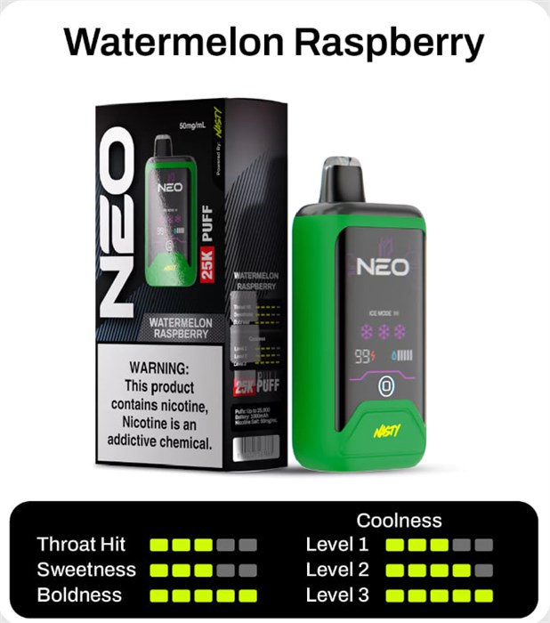 Nasty NEO 25k - Watermelon Raspberry bly0tmPHgTuZiDxcd4n5E3 - фото 996