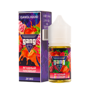 Gang - Ягодный Пломбир 30мл Strong qUUocMgSgdnfVHmuPr5Cr2