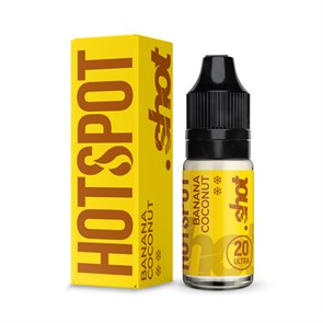 HOTSPOT SHOT - Banana-coconut 10мл 20ULTRA lQTwdJc1g0Kq0I02YaP6A1