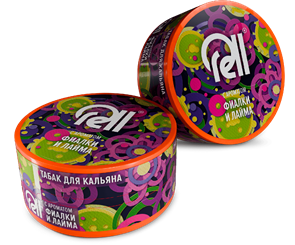 Табак для кальяна RELL Фиалка и лайм, 25 гр. 3Y4KDENxh4Wfigb7kyhh41